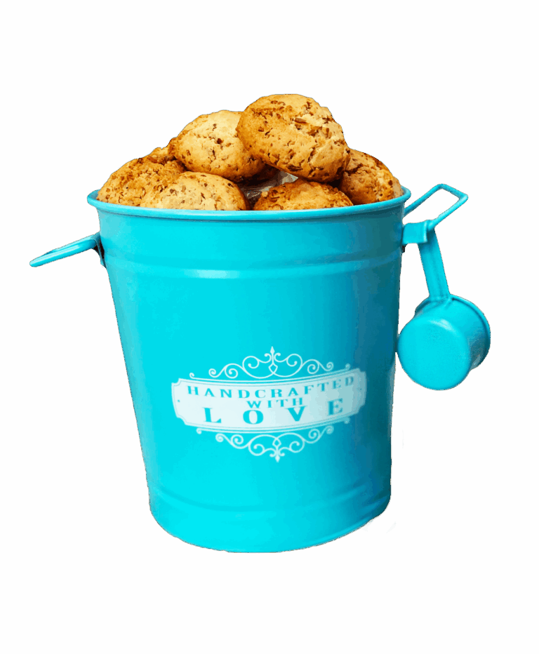 cubeta de galletas