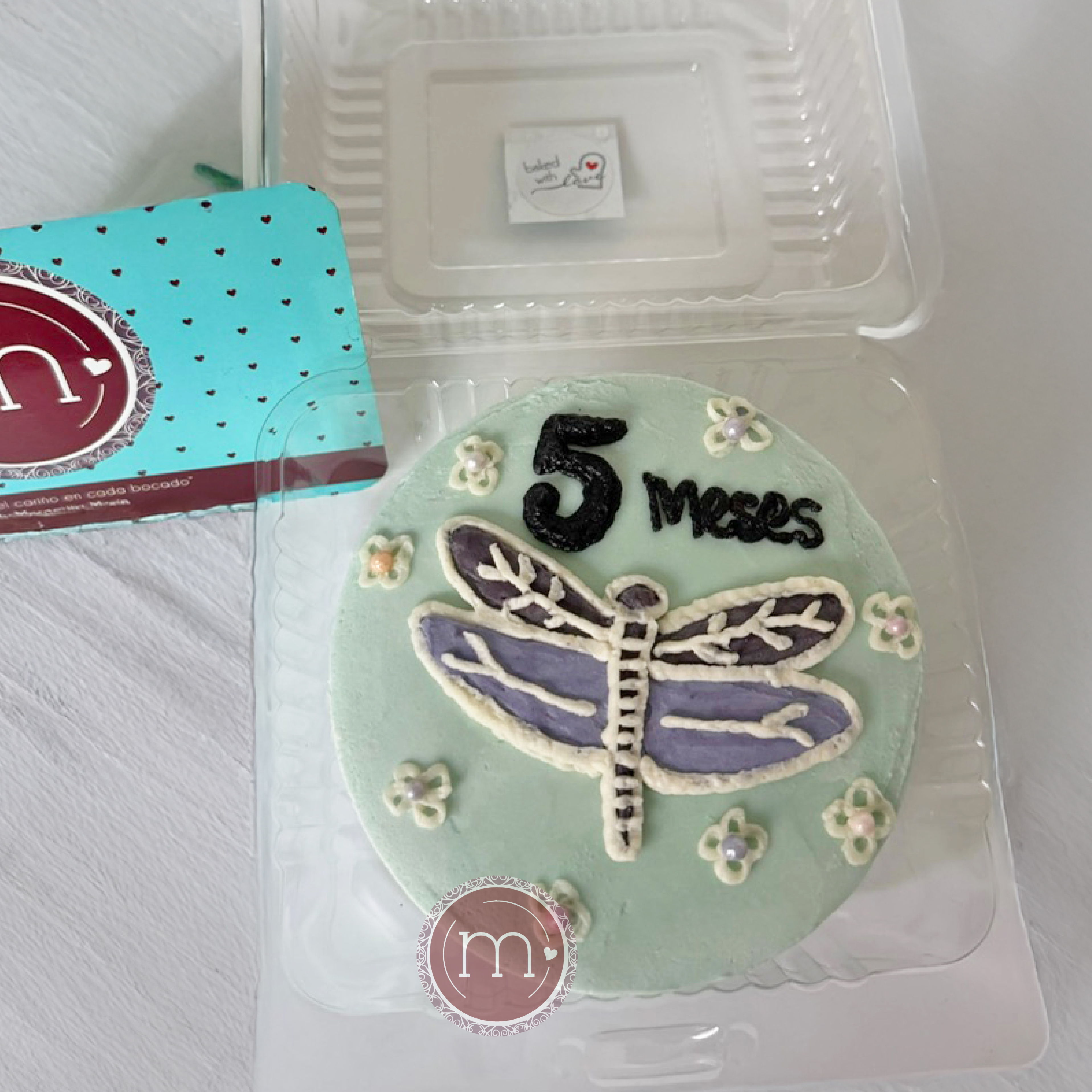 mini pastel personalizado 5 meses