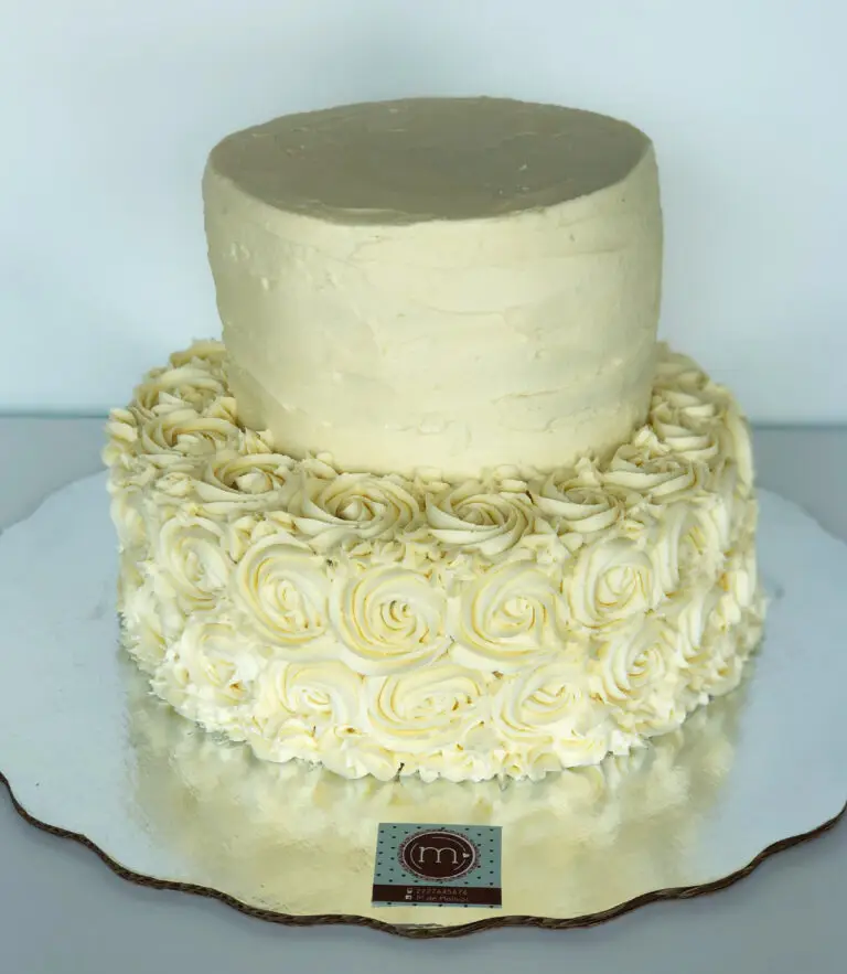 pastel de bodas - rosetas