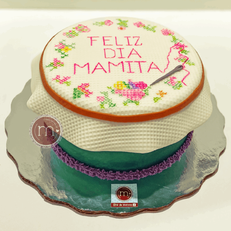 pasteles fondant mamá