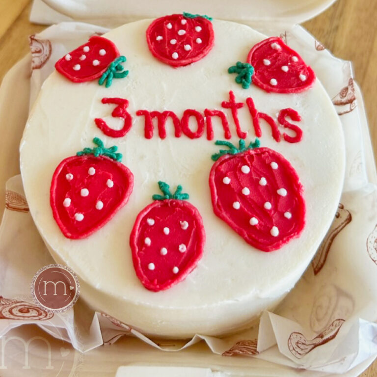 pasteles personalizados 3 meses