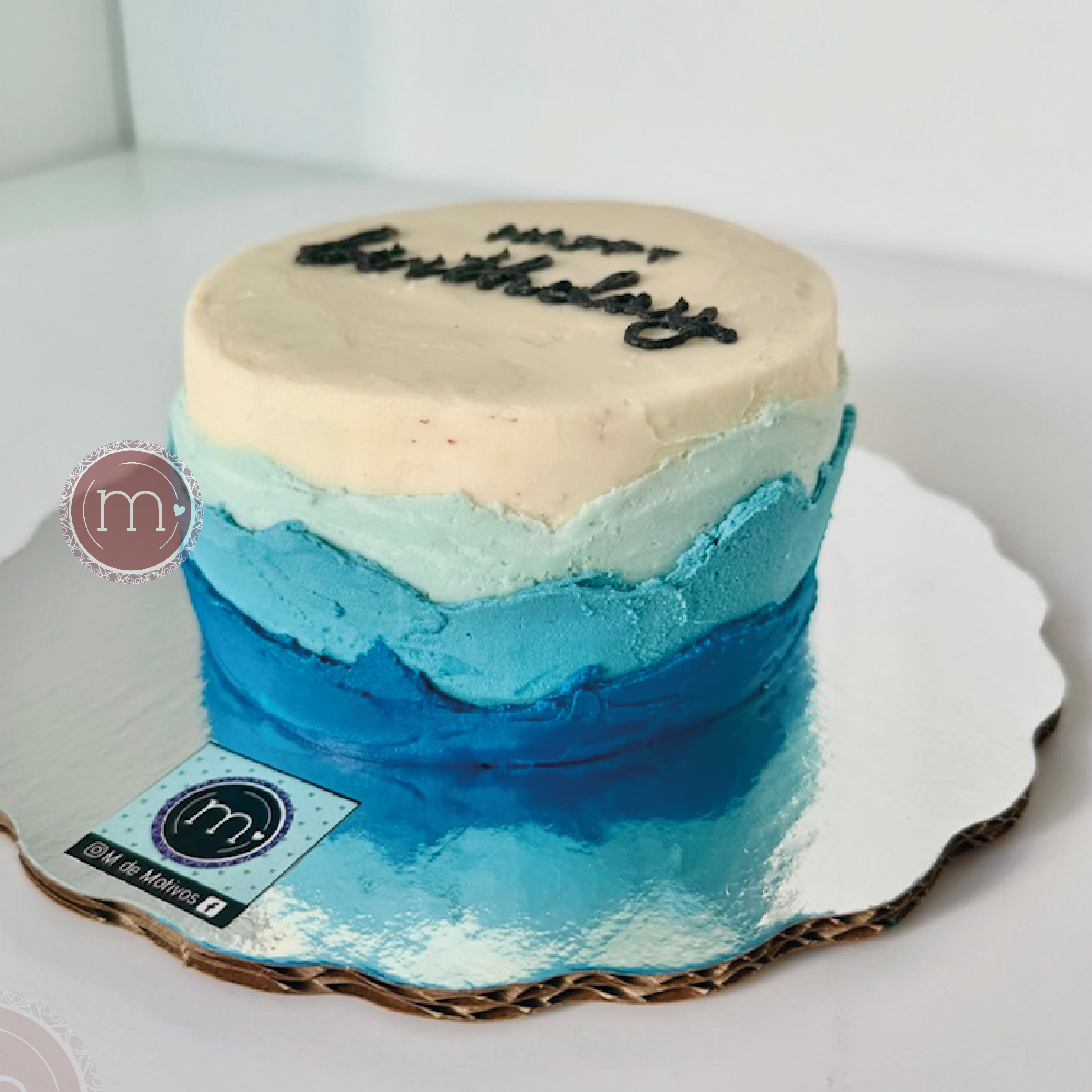 pasteles personalizados azul
