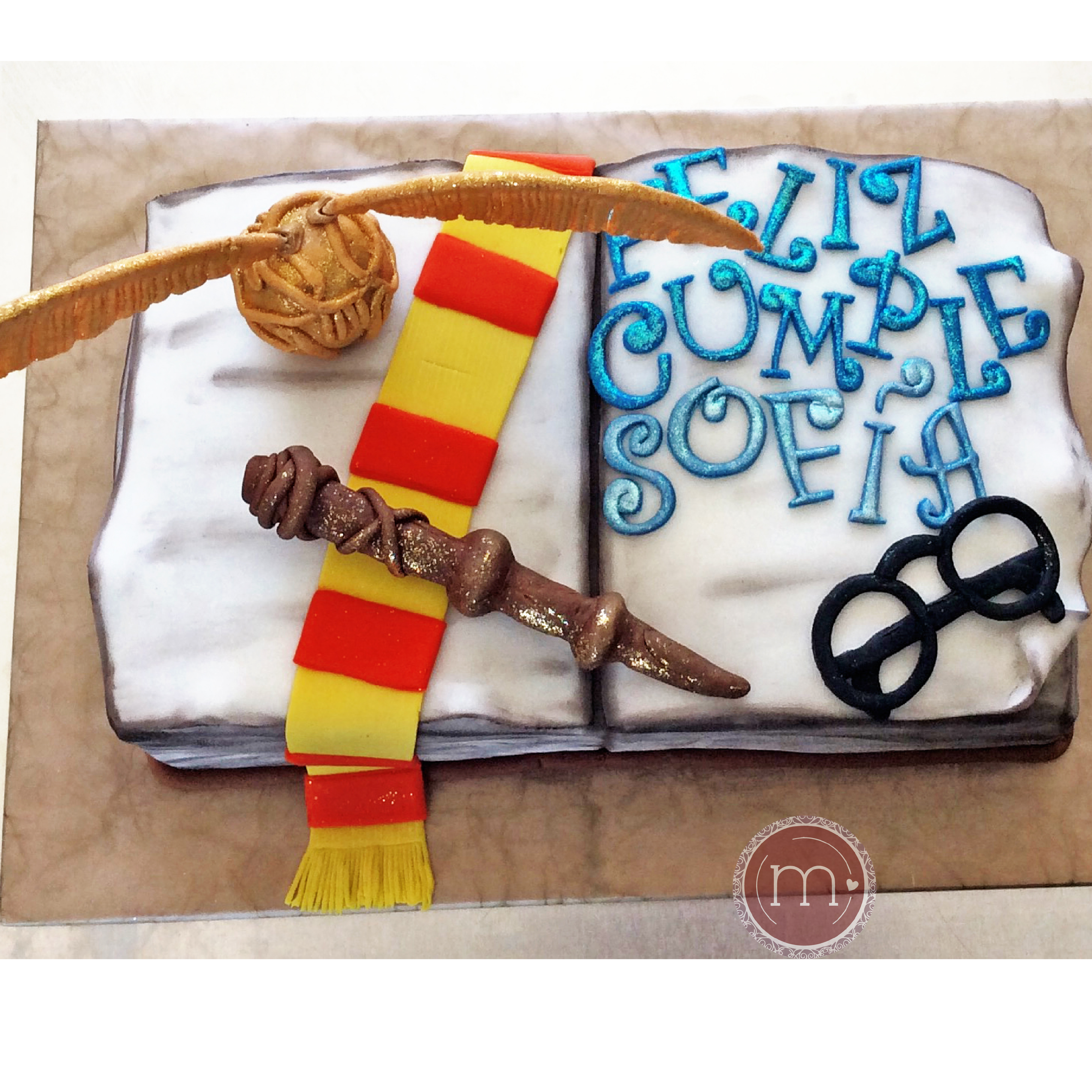 pasteles personalizados cumpleaños harry potter