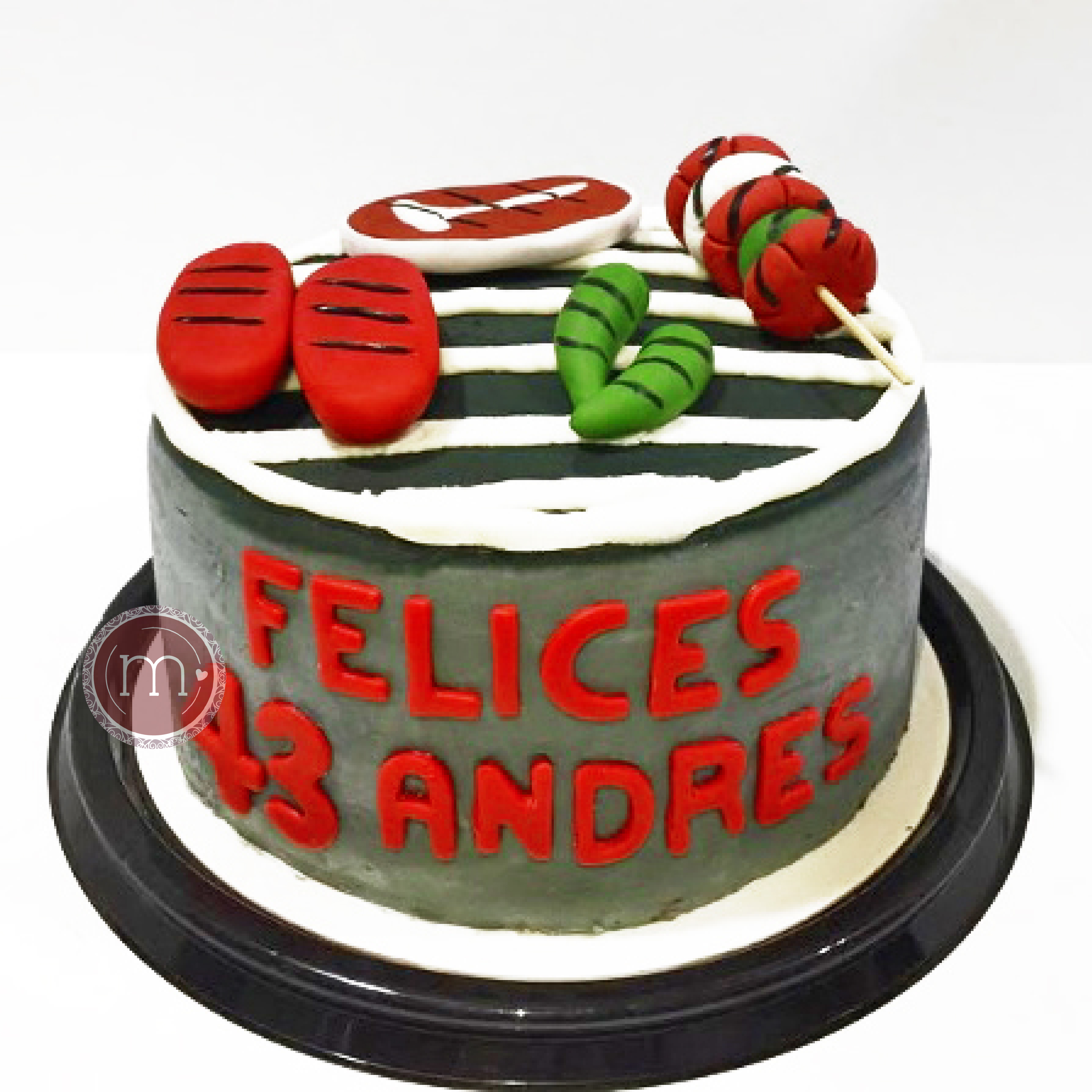 pasteles personalizados de fondant