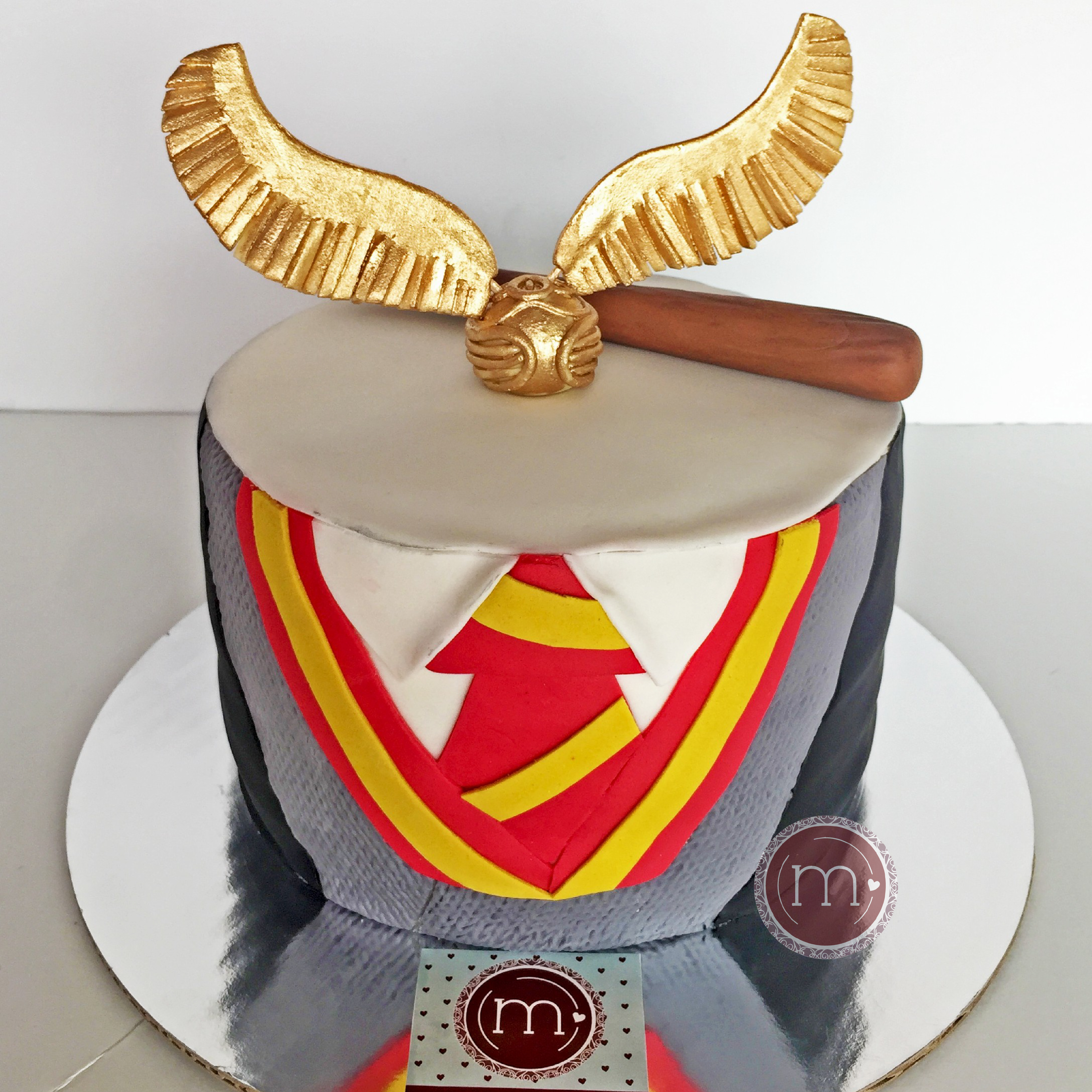 pasteles personalizados snitch harry potter