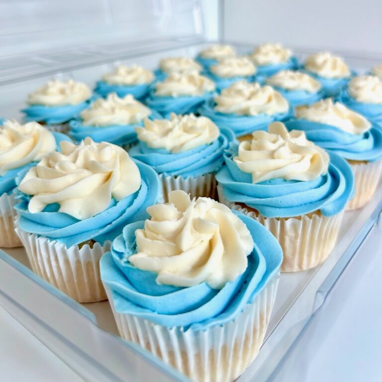cupcakes azules