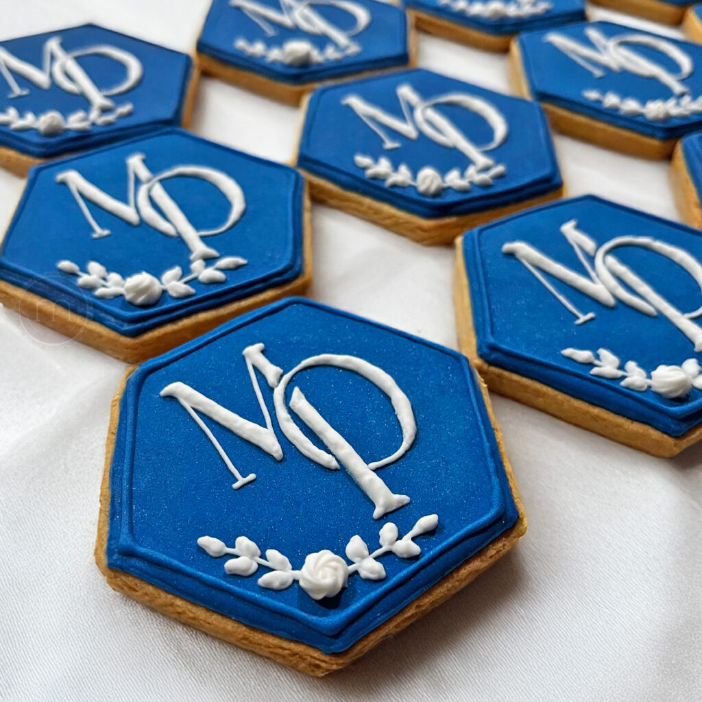 galletas para boda con iniciales