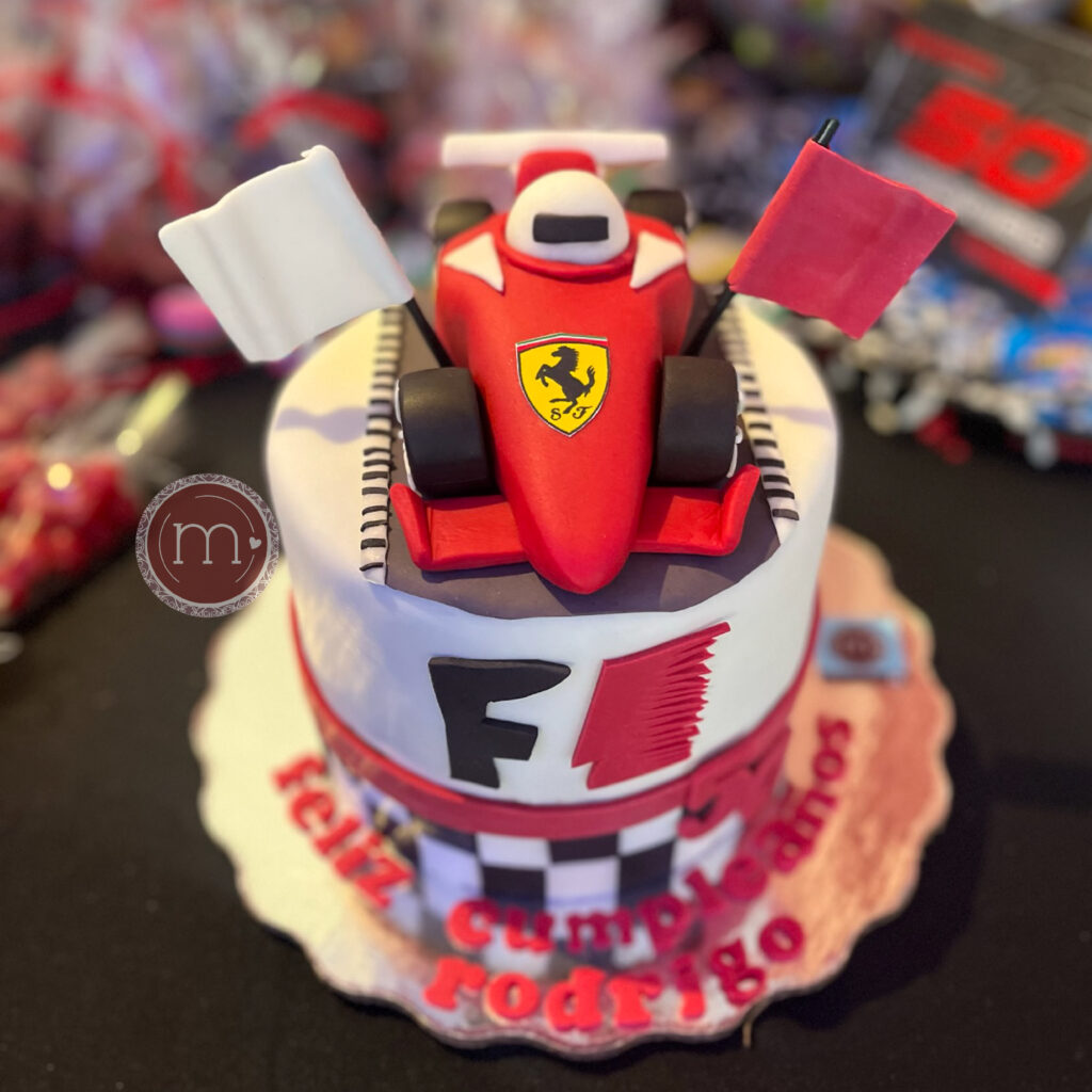 pastel fórmula 1