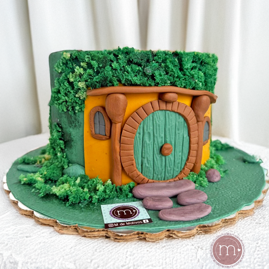 pastel personalizado verde