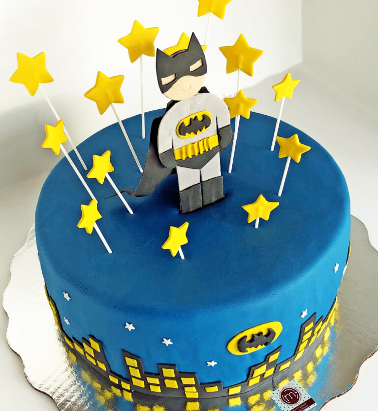 pasteles de fondant - batman ok
