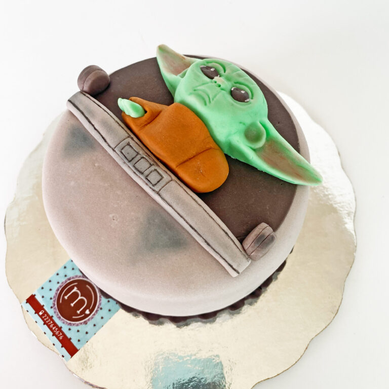 pasteles de fondant - yoda ok