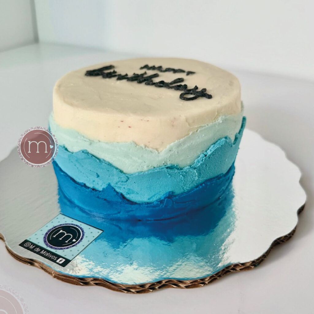 pasteles personalizados azul