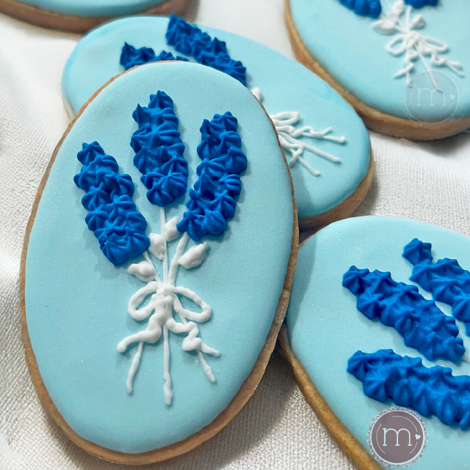 galletas para boda con flores