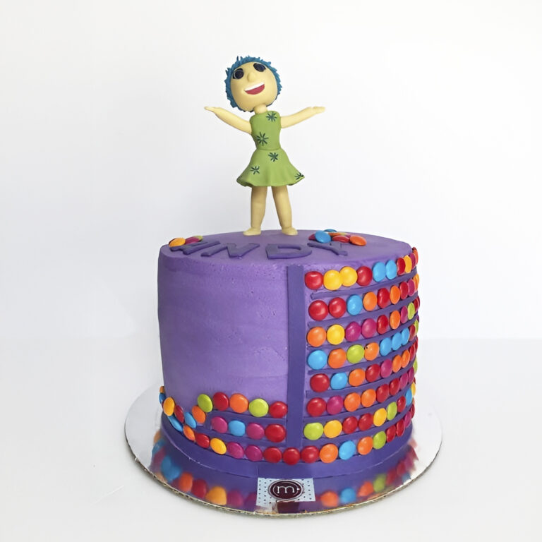 pastel de fondant alegría