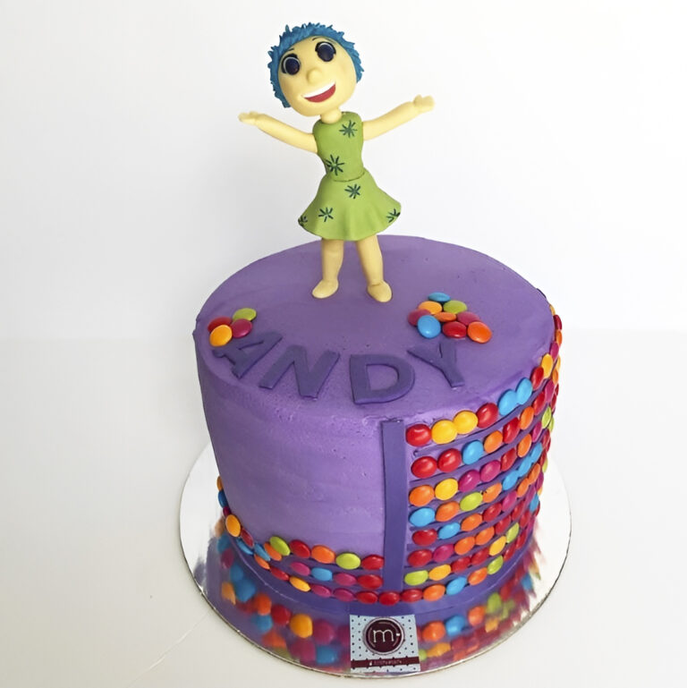 pastel de fondant intensamente