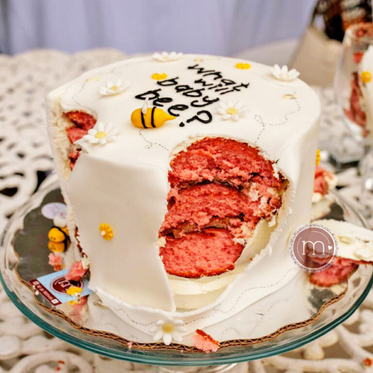 pasteles personalizados revelación bebé