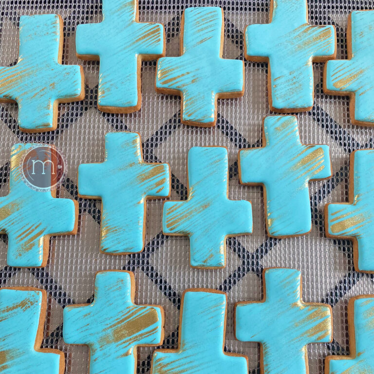 postres para primera comunión galletas de cruz