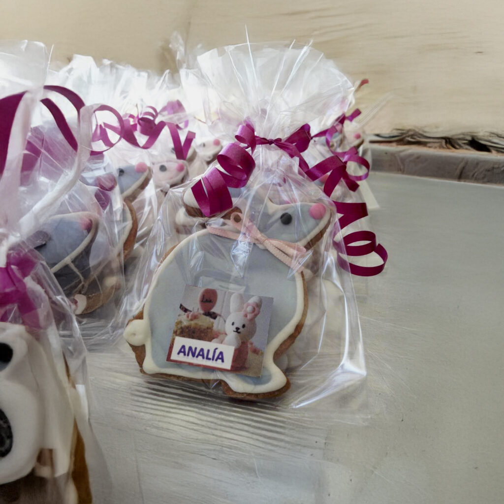 galletas conejo personalizadas para cumpleaños