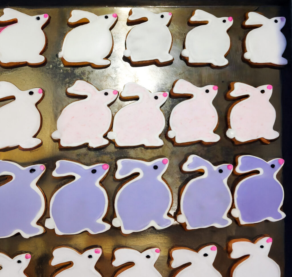 galletas personalizadas de conejo