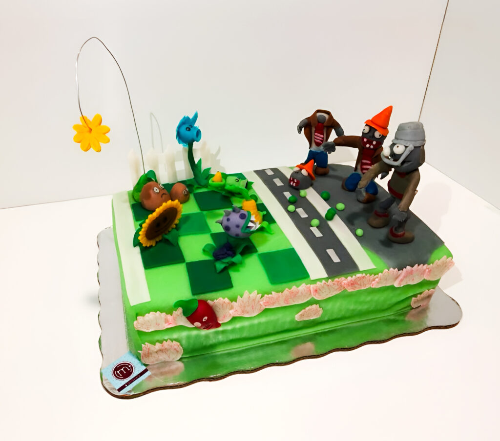 Pastel personalizdo de fondant